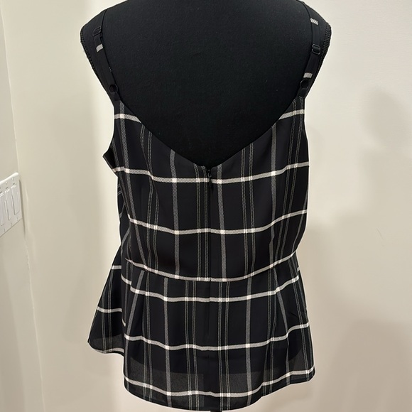 Cabi Check Crossover Cami - Picture 3 of 11